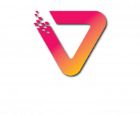 Virtualua Logo Vertical White